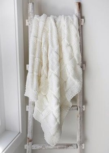 Basketweave Baby Blanket - knitting pattern