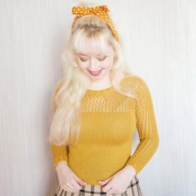 April Mesh Sweater