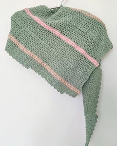 Sashay Asymmetrical Shawl - knitting pattern