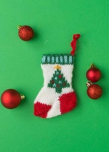 Nifty Gifty Stocking - knitting pattern