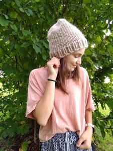 Mega Brilliant Beanie - knitting pattern