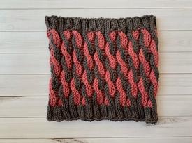 Sinuous Cowl - knitting pattern