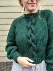 Braided Embers Sweater