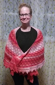 Wise Maid Shawl - knitting pattern