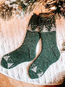 Cold Winter Nights - Worsted Weight - knitting pattern