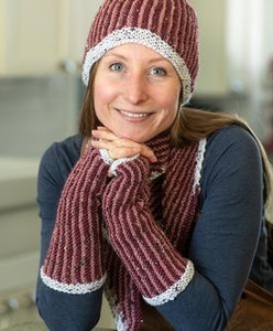 Cascade Fingerless Mitts - knitting pattern