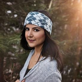 Argyle Headband / Ear Warmer