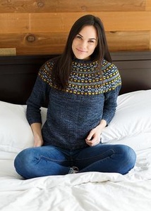 Mingling Sweater - knitting pattern