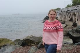 Cinnamon Hearts Pullover - knitting pattern