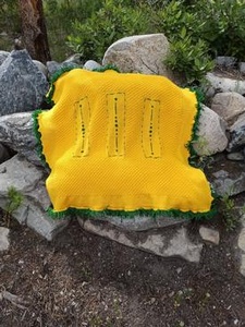 Embroidered Explosion Baby Blanket