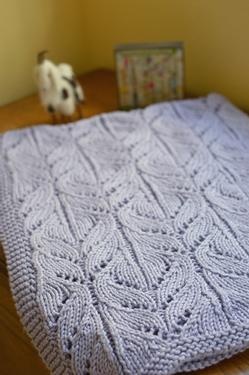 Wild Iris Blanket Knitting Pattern | KnitPicks.com