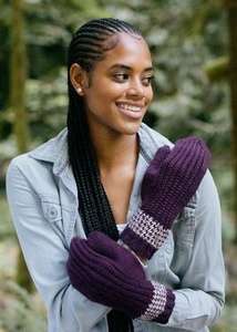 Echoes Mittens - knitting pattern