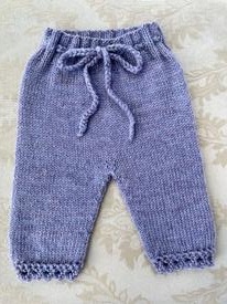 Basic Baby Pants - knitting pattern