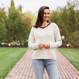Pointe Aux Pins Pullover - knitting pattern