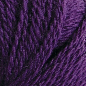 Eggplant - Hand-dyed Yarn, Sock Yarn, Wool Yarn - Dark Purple – 75