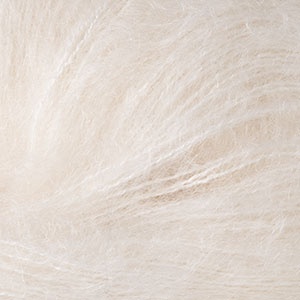 Snowdrift - thistledown - brushed mohair and silk laceweight