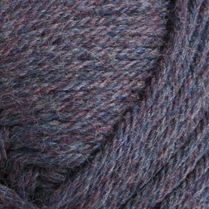 Knit Picks Wool of The Andes Worsted Weight Purple 100% Wool Yarn (10 Balls  - Amethyst Heather)