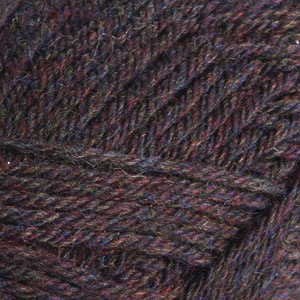 Knit Picks Wool of The Andes Worsted Weight Purple 100% Wool Yarn (10 Balls  - Amethyst Heather)