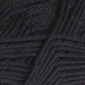 Black Wool Yarn 