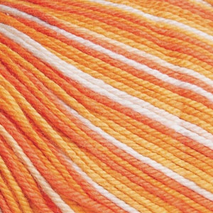 Dishie Twist Worsted Weight Orange 100% Cotton Yarn - 100 g () Clementine