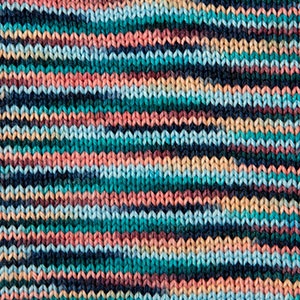 Mix Tape Hand-Painted Yarn - Vibrant Color for Creative Knits