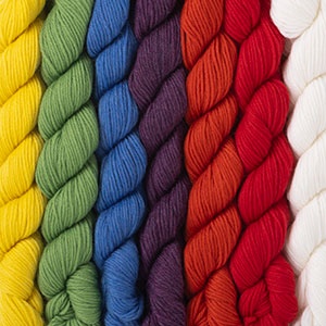 Rainbow Knit Blocker - The Blue Purl - Yarn and Knitting Shop