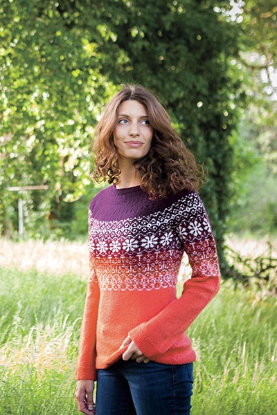 Modern fair isle clearance sweater