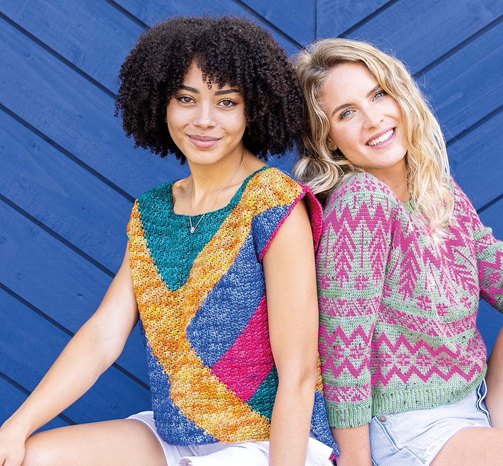 Colorful Crochet Knitwear by Sandra Gutierrez – The Woolly Thistle