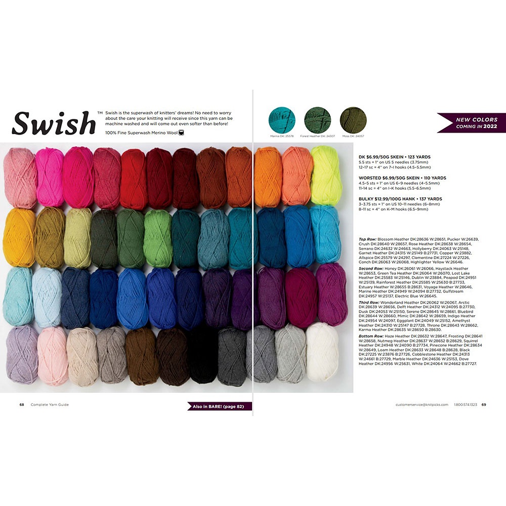 Complete Knit Picks Yarn Guide