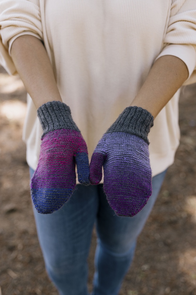 Scrappy Socks Knitting Kit With Needles Included 