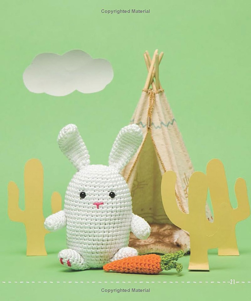 Small Amigurumi Crochet Animals Japanese Craft Book 