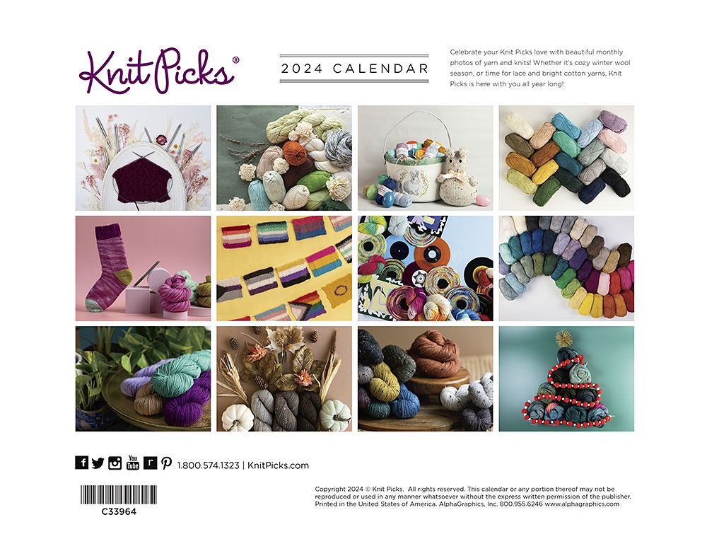 Knit Picks 2024 Calendar