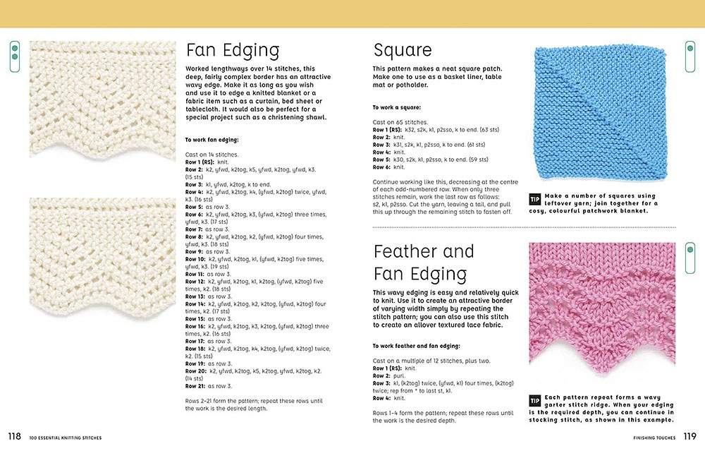 100 Essential Knitting Stitches