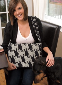 Cats & Dogs Satchel - knitting pattern