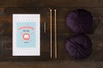 Learn to Knit Kit: The Hat - Purple