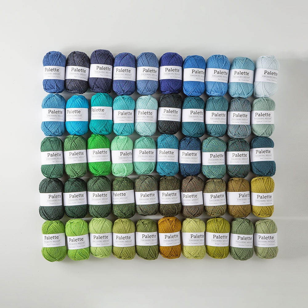 Yarn Collection Box Palette Box: Forest & Ocean Yarn Collection | KnitPicks