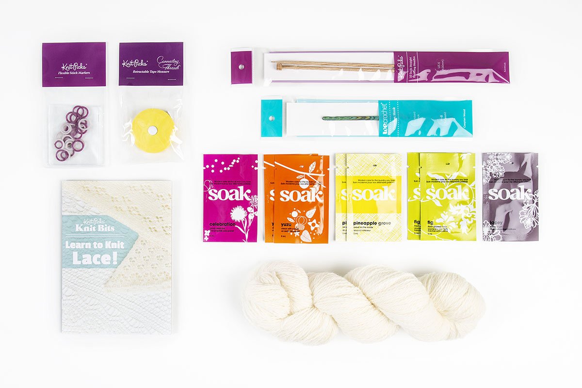 Learn to Knit Lace: Beginner Kit