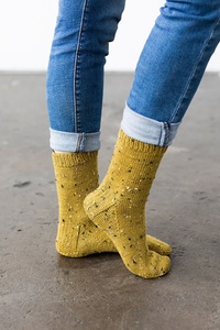 Learn to Knit Kit: Socks - Barley Heather