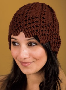 Sideways Hat - knitting pattern