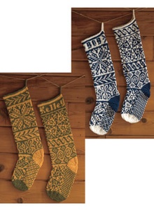 Modern Classics Christmas Stockings Pattern (Paid Download)