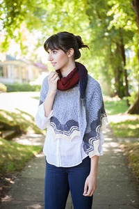 Fall/Winter Season's Shawl - knitting pattern