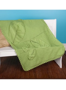 Leaf Baby Blanket Pattern