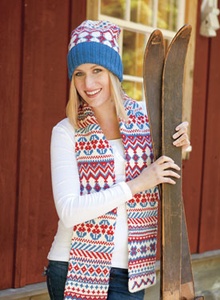 Kaata Hat & Scarf - knitting pattern