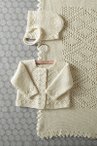 Heirloom Layette - Blanket, Bonnet, Sweater
