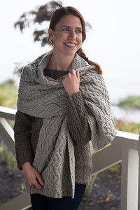 Lundy Wrap - knitting pattern