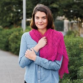 Catkin Scarf & Stole - knitting pattern