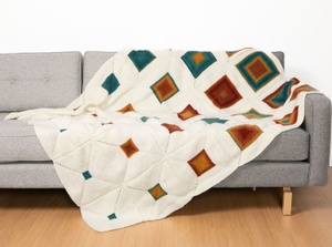 Squared Blanket - knitting pattern