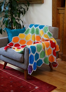 Rainflake Throw - knitting pattern