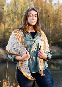 Butterflies Shawl: Heavy - knitting pattern