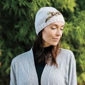 Falling Leaves Hat: Fingering - knitting pattern